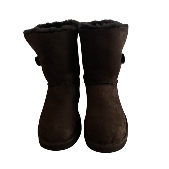 NWT UGG Brown Shearling Boots Size 10 - Picture 7 of 8